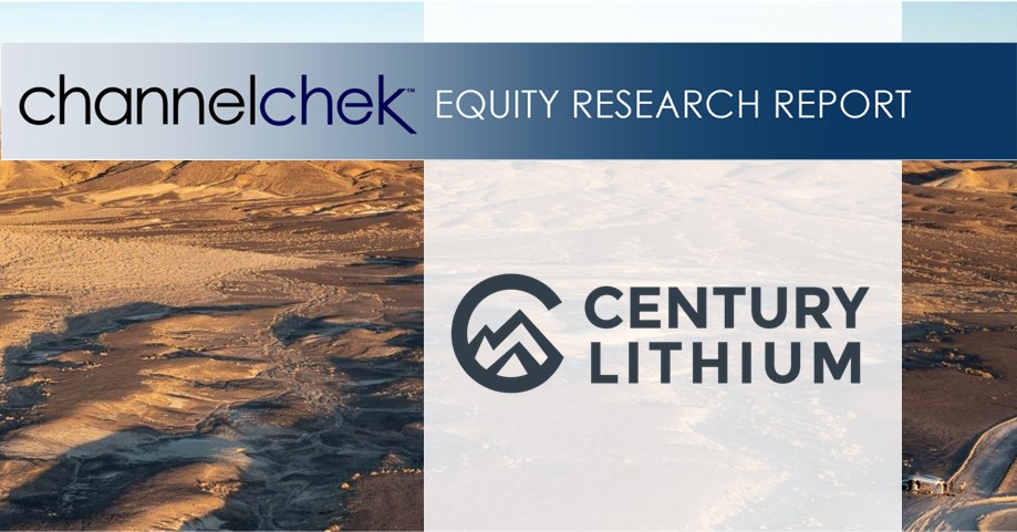 Century Lithium Corp. (CYDVF) – Getting Close to Producing Battery Grade Lithium On-Site