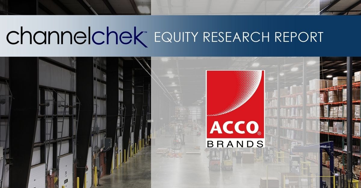 ACCO Brands (ACCO) – First Quarter Post Call Commentary