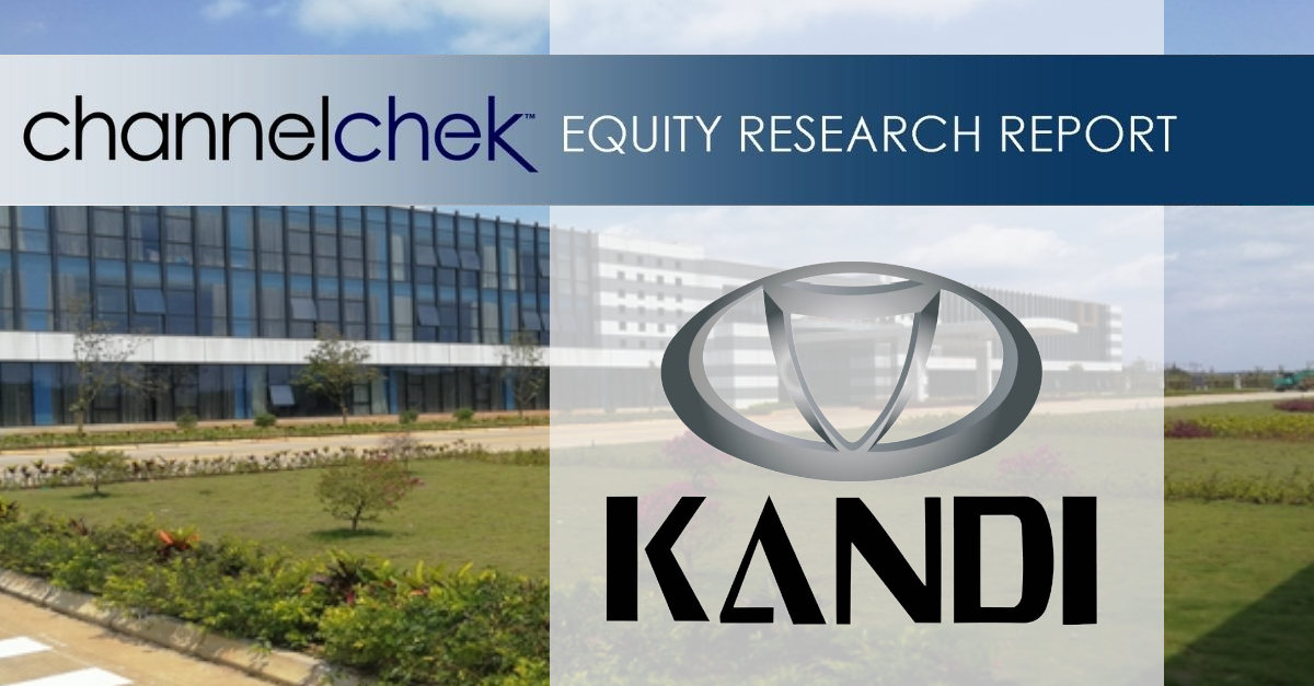 Kandi Technologies Group, Inc. (KNDI) – Kandi results move to the positive on shift to off-road vehicles