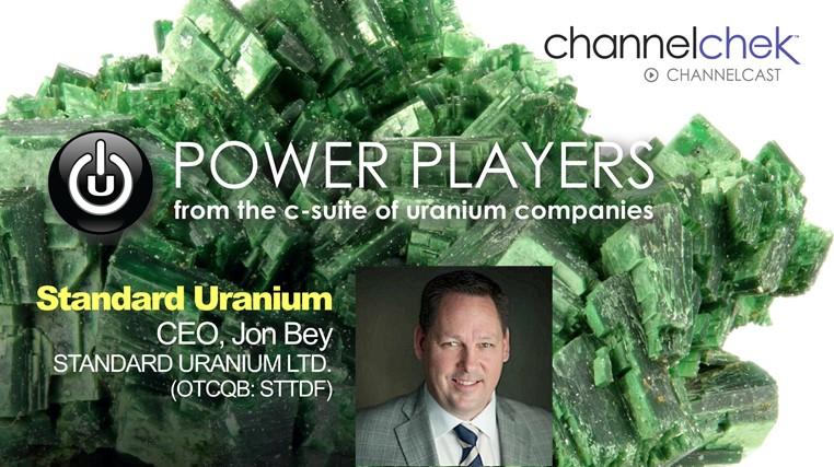 Standard Uranium (STTDF)(STND:CA) – Noble Capital Markets Uranium Power Players Investor Forum