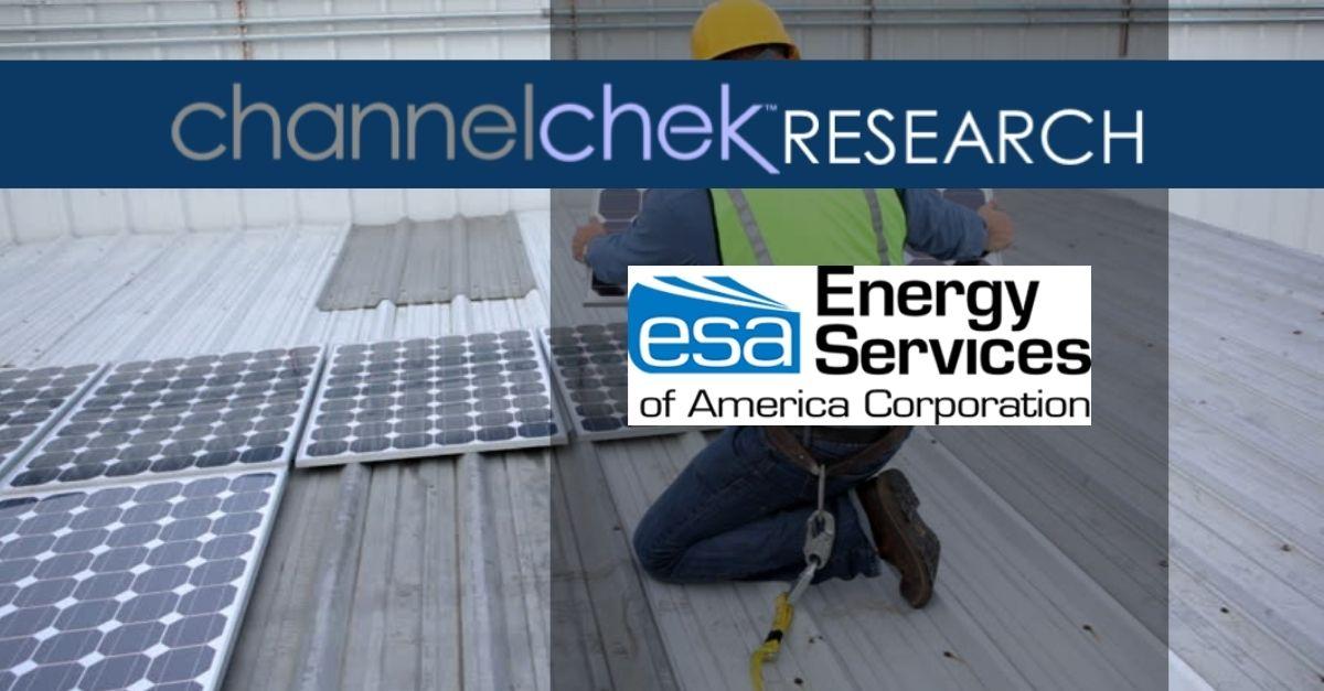 Energy Services of America (ESOA) – FY2020 Earnings Revised Higher Due to Stimulus Legislation