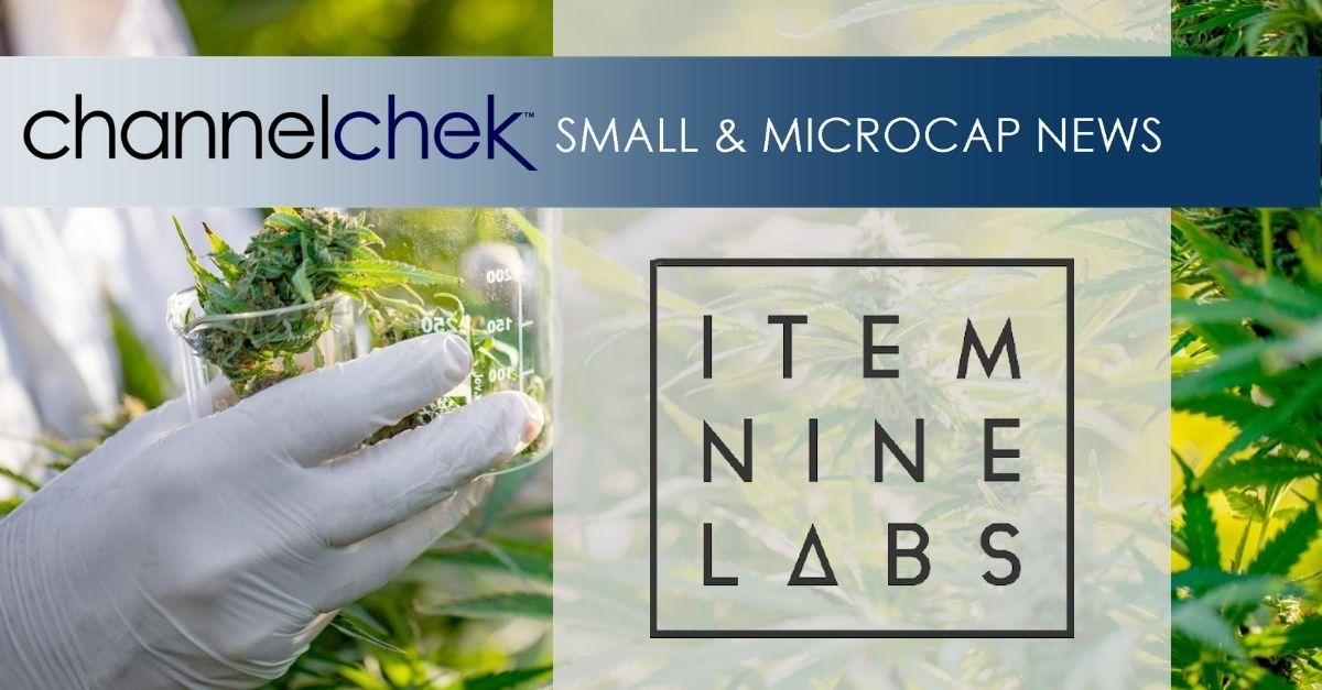 Item 9 Labs Corp. Reports Record FY 2021 Annual Financial Results with Revenue Growth of 170% to $21.9 Million Revenue