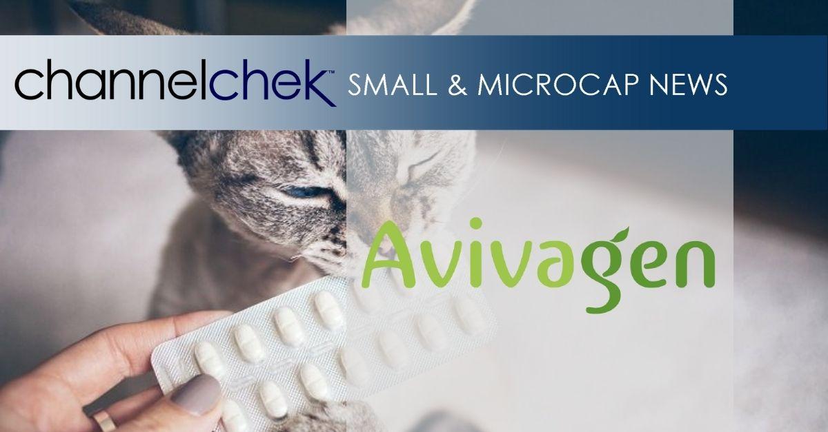 Release – Avivagen Inc. Announces Results for Fiscal Year Ending October 31 2021