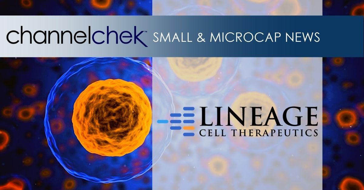 Lineage’s OPC1 Cell Therapy for the Treatment of Spinal Cord Injury to Return to Clinical Testing