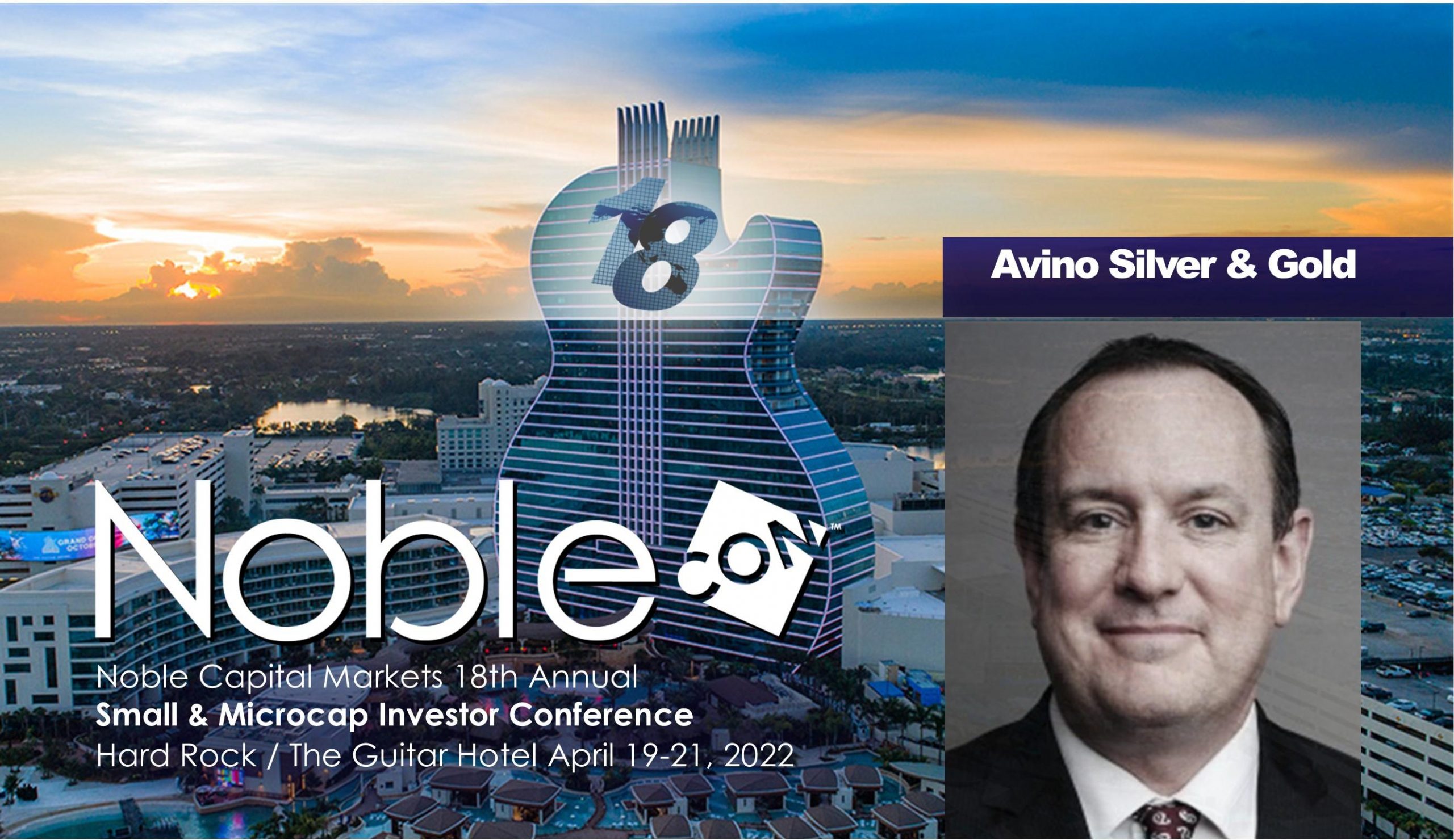 Avino Silver & Gold Mines (ASM) Scheduled to Present at NobleCon18 Investor Conference