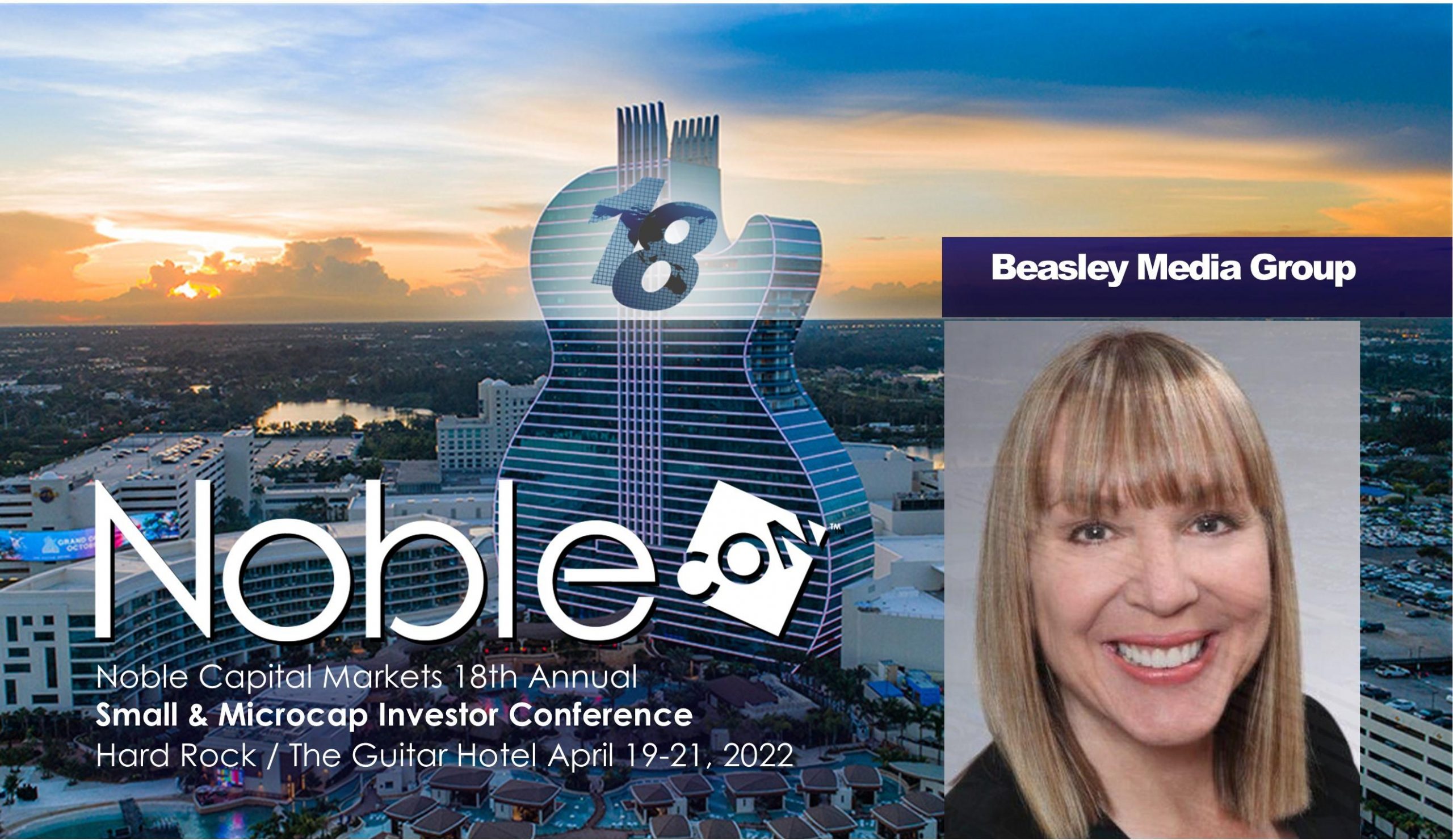 Beasley Broadcast Group (BBGI) Scheduled to Present at NobleCon18 Investor Conference