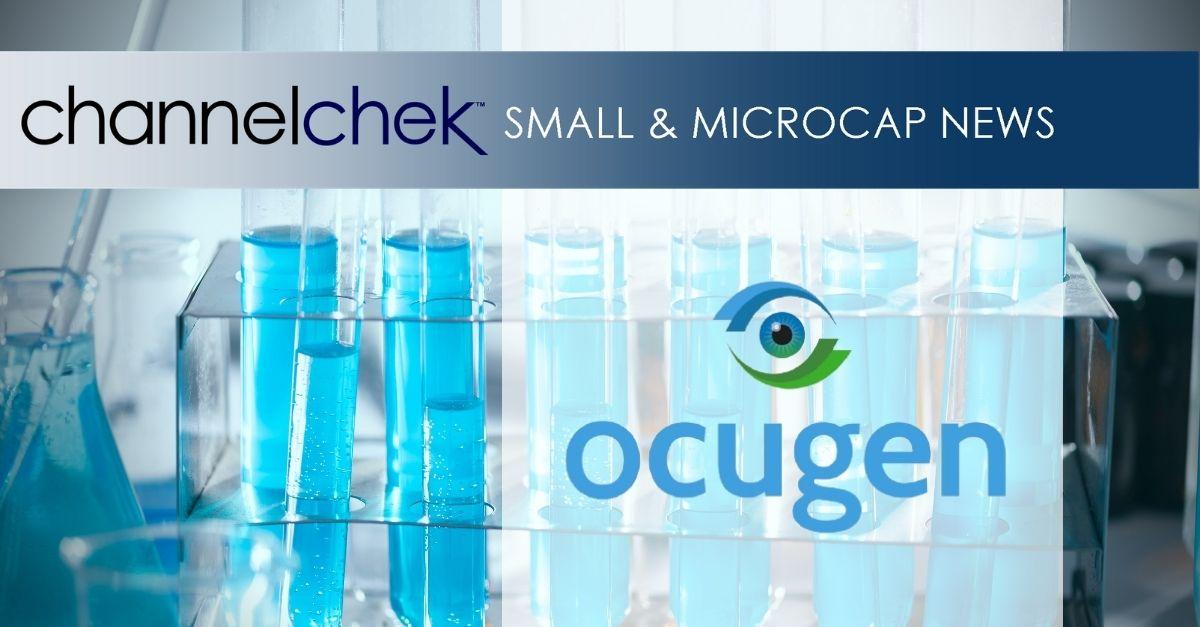 Ocugen (OCGN) – Announces John Paul Gabriel as Senior Vice President Manufacturing and Supply Chain