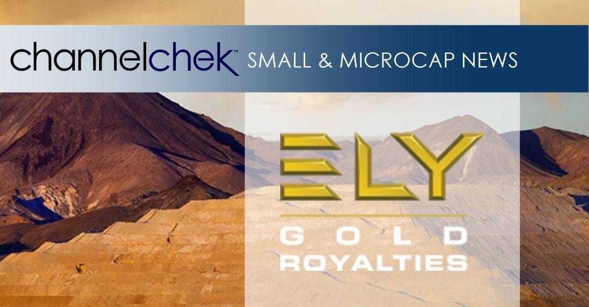 Ely Gold (ELYGF)(ELY:CA) – Announces Acquisition Of Tonopah West Patented Mining Claims Nevada