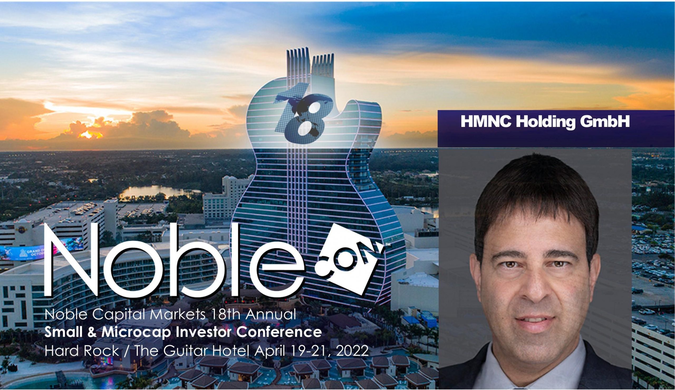 HMNC Brain Health Scheduled to Present at NobleCon18 Investor Conference