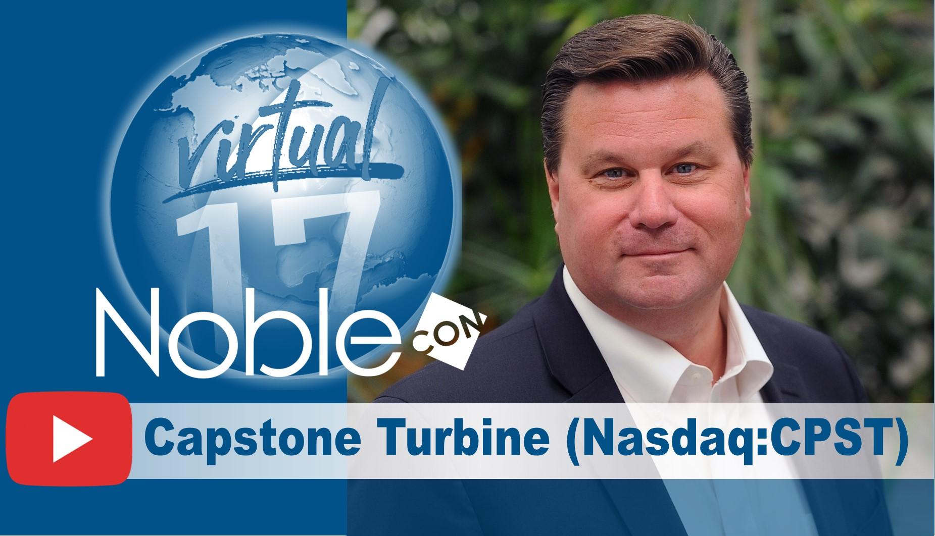 Capstone Turbine Corporation (CPST) Scheduled To Present at NobleCon17