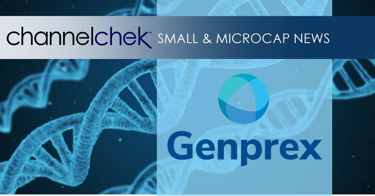 Genprex (GNPX) – Collaborators Report Positive Preclinical Data for REQORSA Immunogene Therapy