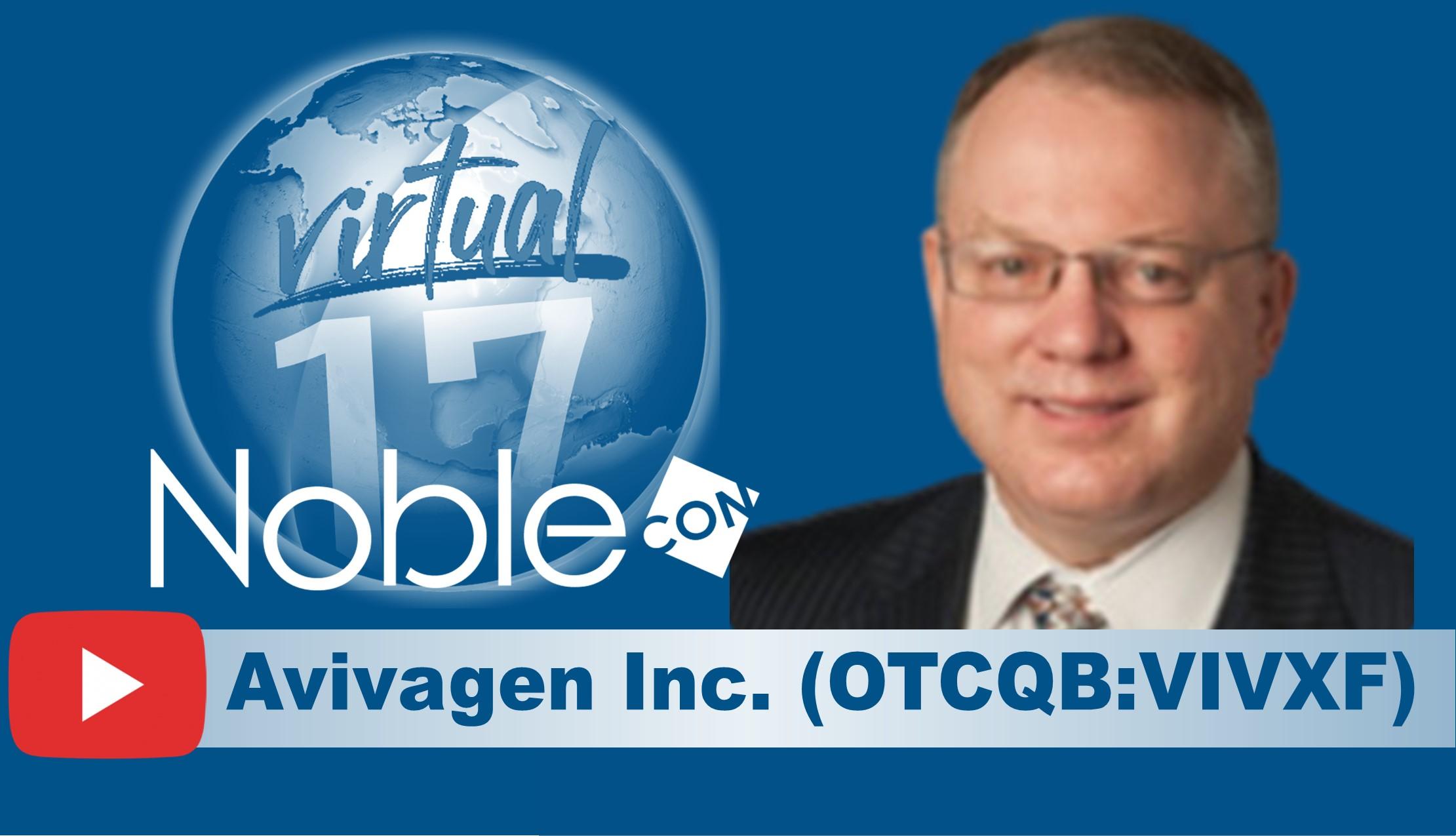 Avivagen (VIVXF) NobleCon17 Presentation Replay