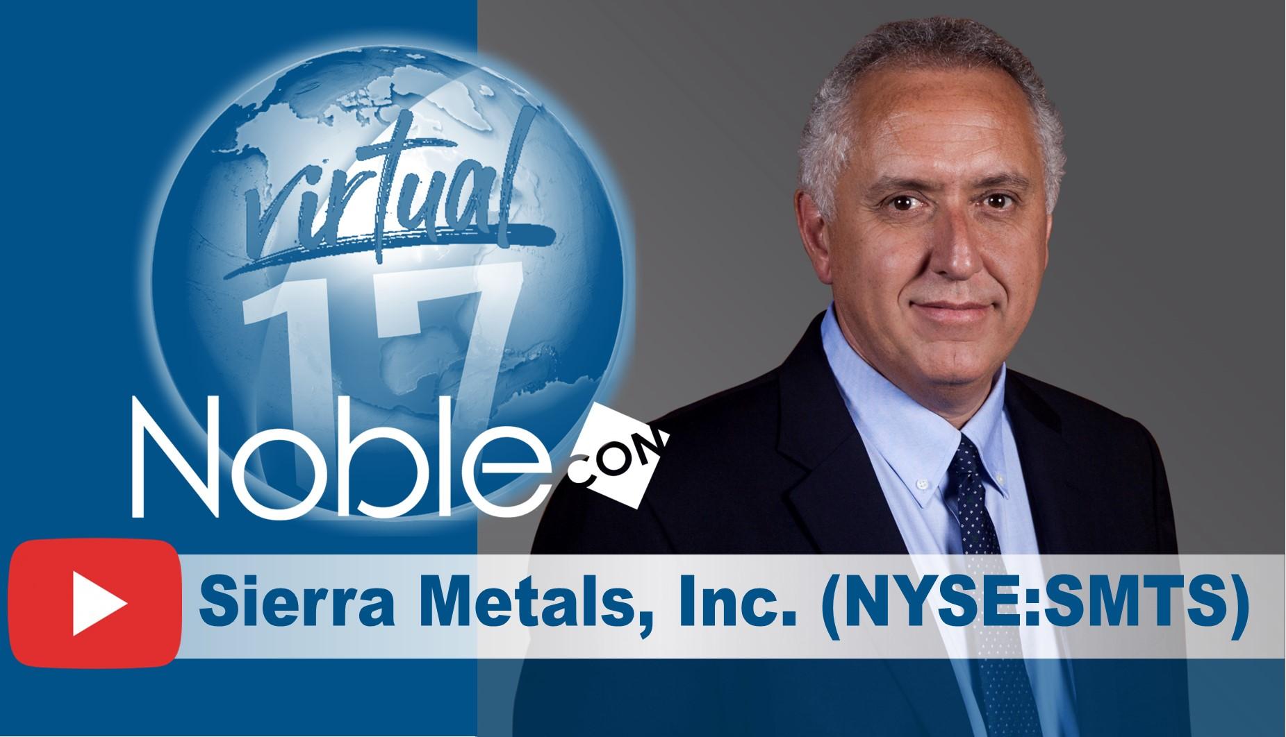 Sierra Metals (SMTS) Scheduled To Present at NobleCon17