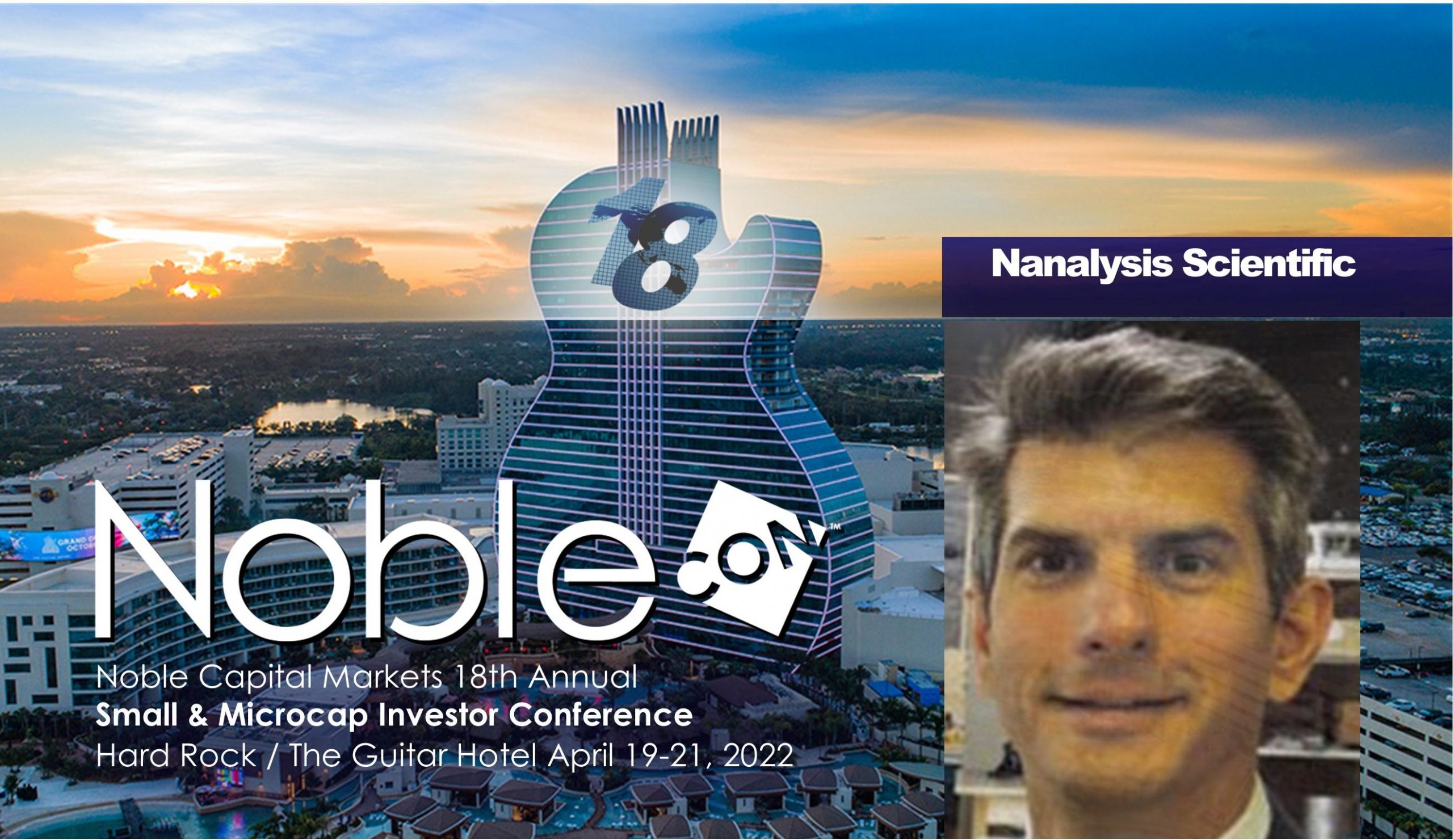 Nanalysis Scientific Corp. (NSCIF) Scheduled to Present at NobleCon18 Investor Conference