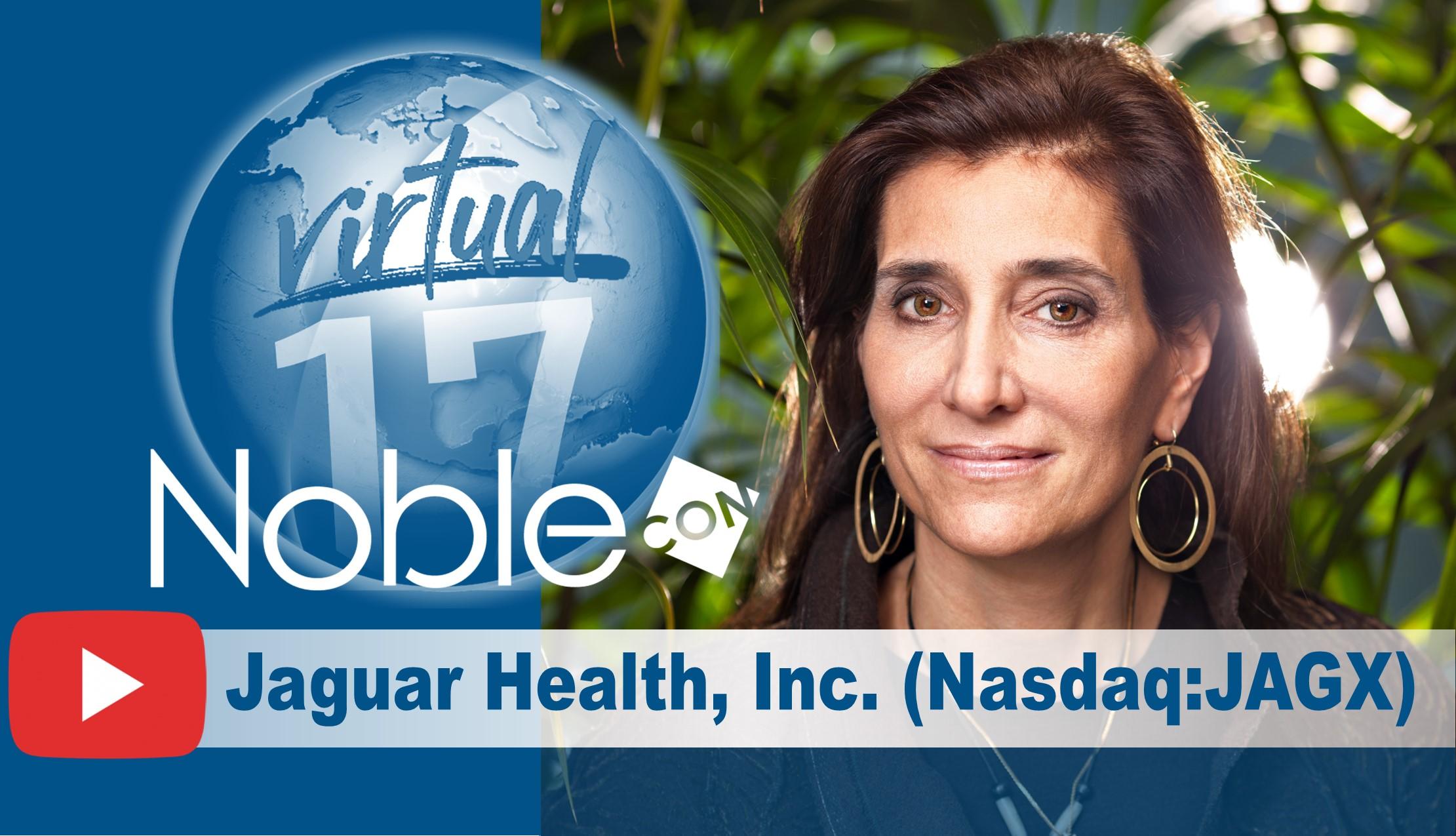 Jaguar Health (JAGX) Scheduled To Present at NobleCon17