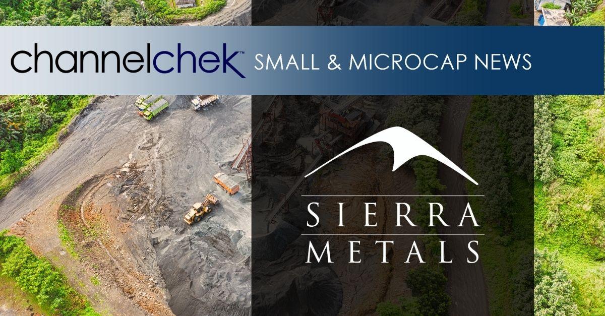 Sierra Metals Inc. (SMT:CA)(SMTS) – Reports First Quarter 2021 Production Results