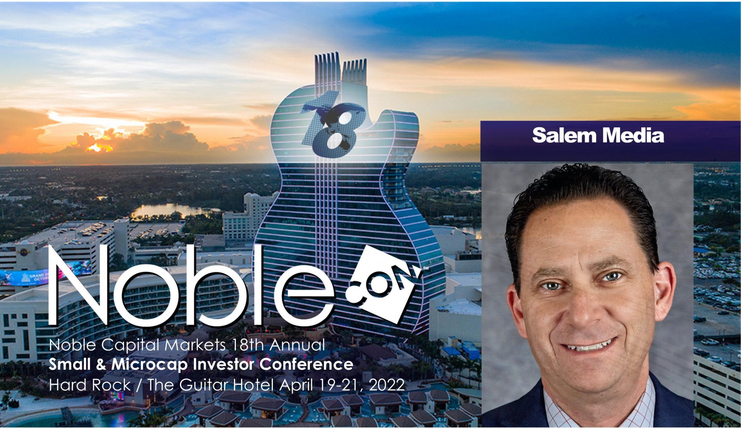 Salem Media Group (SALM) Scheduled to Present at NobleCon18 Investor Conference