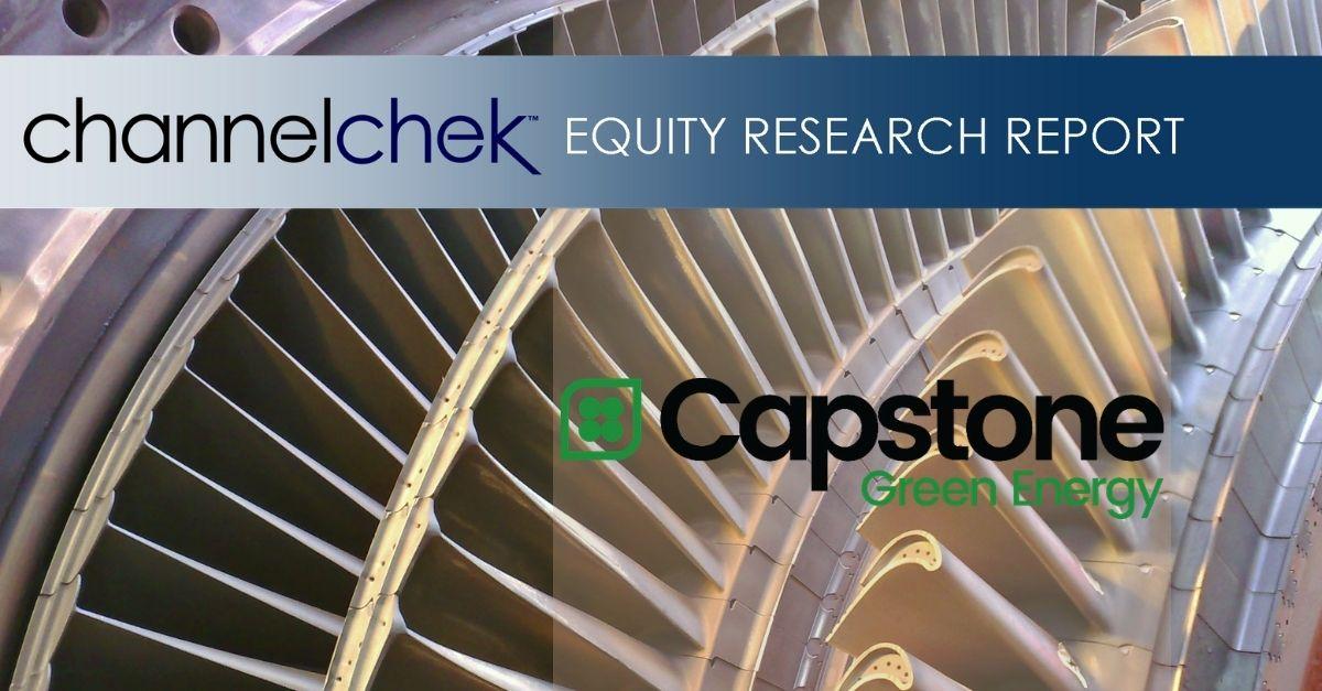 Capstone Green Energy Corporation (CGRN) – June-quarter sales disappointing but growth is coming