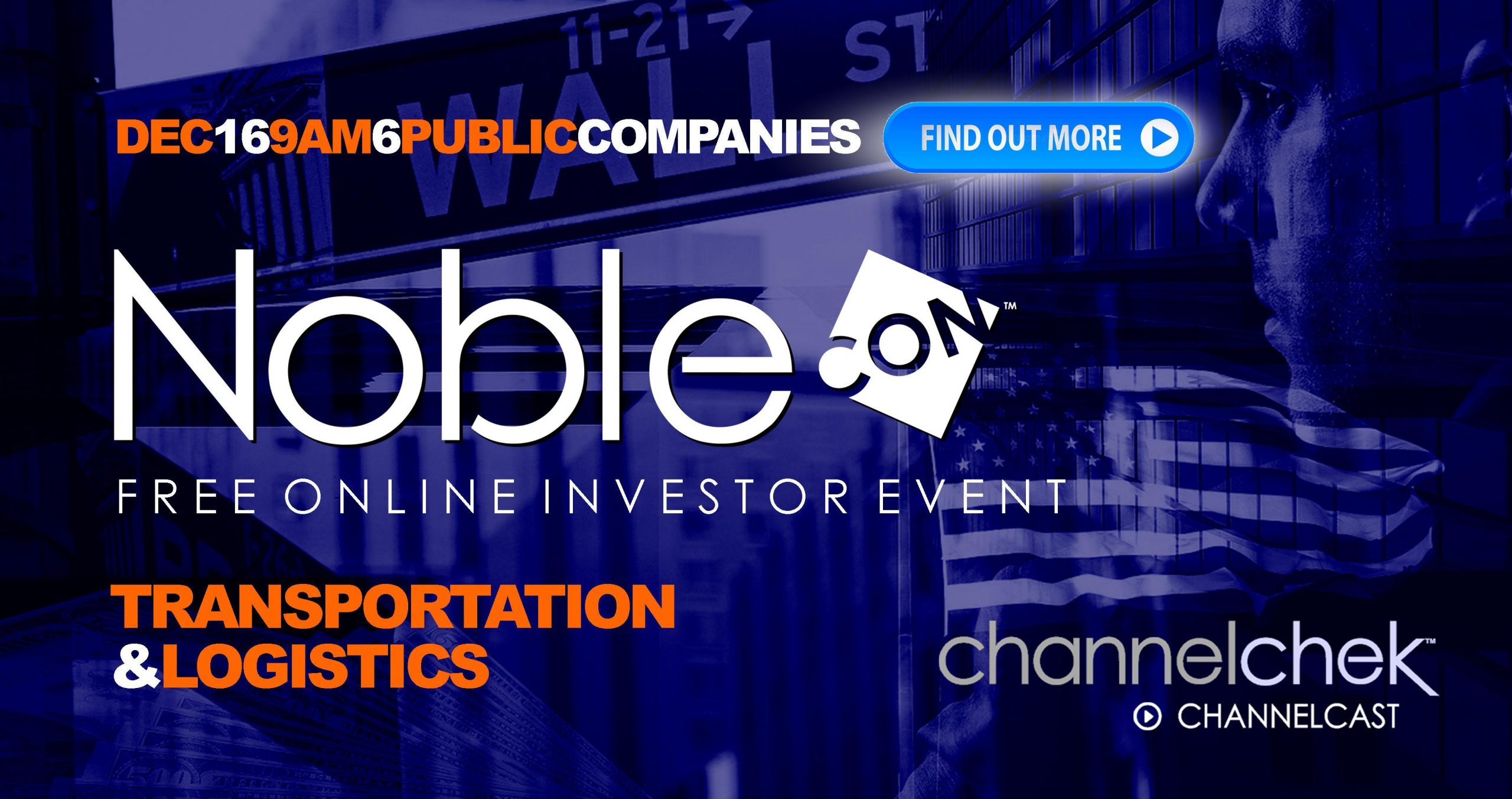 Transportation & Logistics Forum – a NobleCon Online Investor Event – Presenting Companies