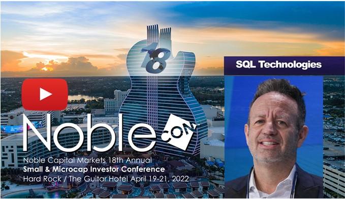 SQL Technologies (SKYX) NobleCon18 Presentation Replay