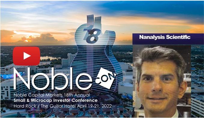 Nanalysis Scientific (NSCIF) NobleCon18 Presentation Replay