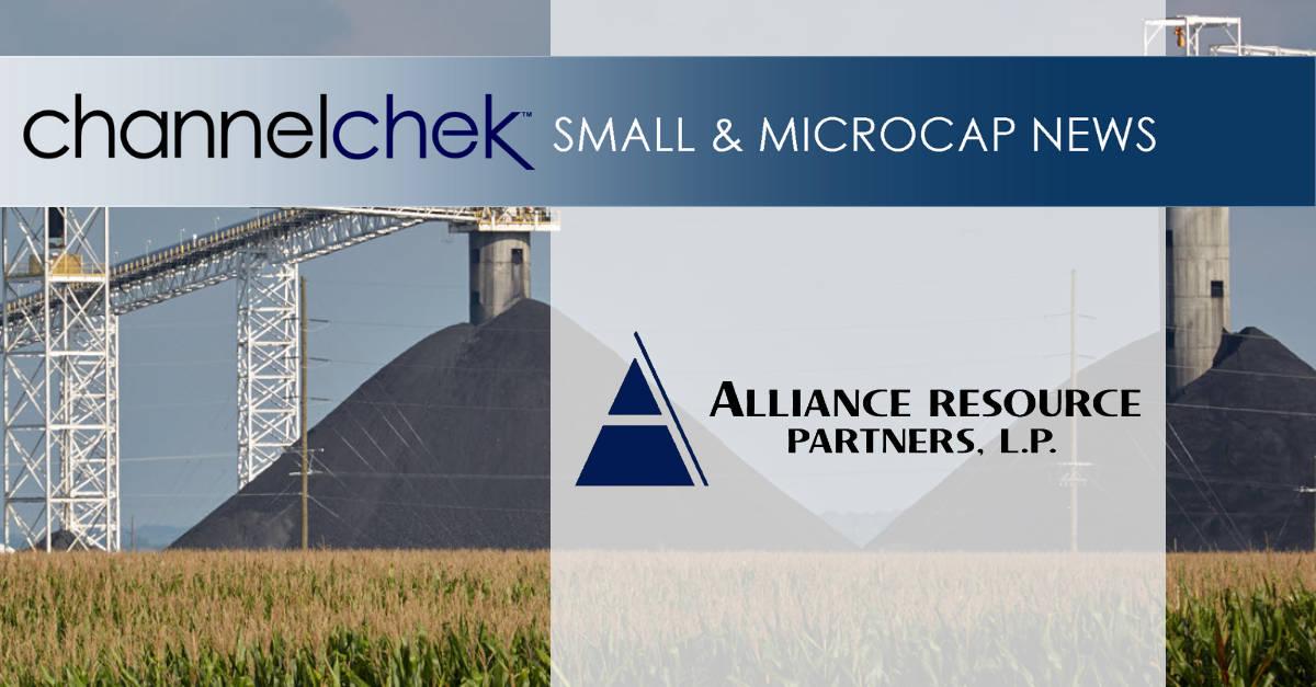 Release – Alliance Resource Partners, L.P. Reports Increased Financial and Operating Results