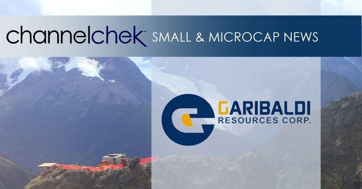 Release – Garibaldi – Nickel Mountain Ztem Survey Identifies New Pipe-Like Target