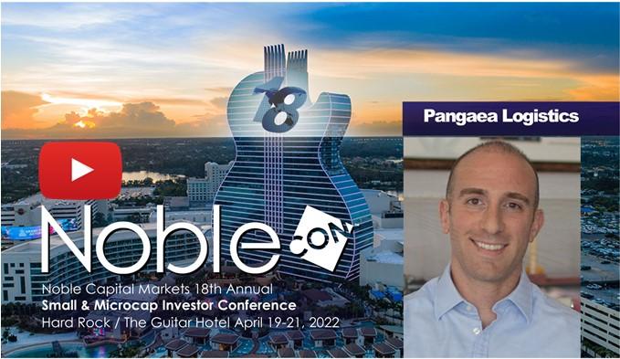 Pangaea Logistics (PANL) NobleCon18 Presentation Replay