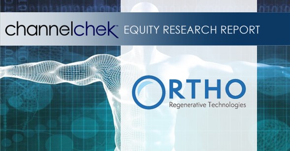 Ortho Regenerative Technologies Inc. (ORTIF) – Ortho Regenerative Technologies Inc. Is Now ChitogenX Inc.