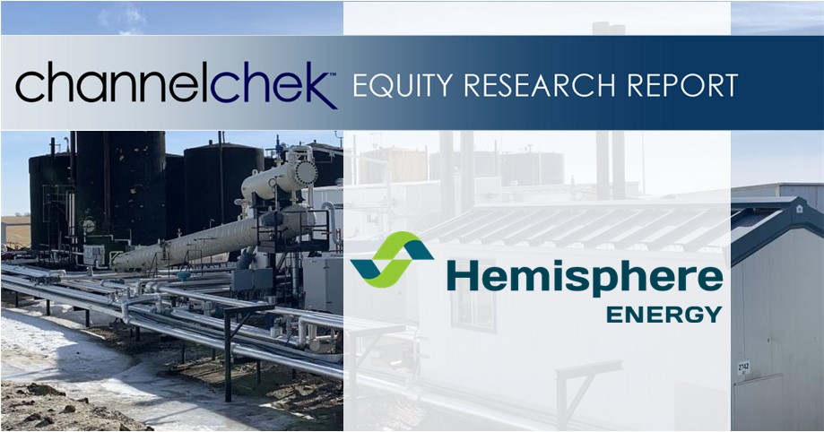 Hemisphere Energy (HMENF) – Hemisphere releases reserve report