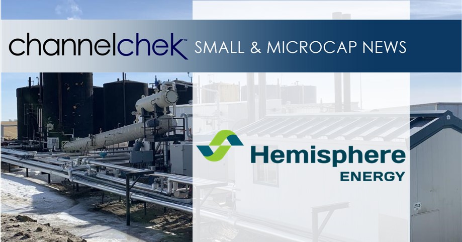 Release – Hemisphere Energy Declares Special Dividend and Provides Operations Update