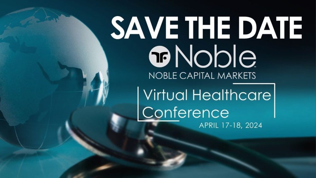 noble capital markets emerging growth virtual healthcare equity conference