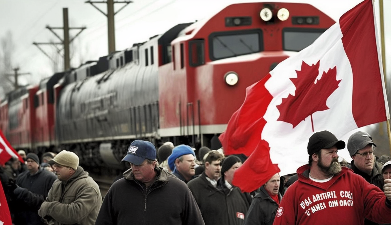 Rail Chaos in Canada: Economic Tremors as Major Railways Lock Out Workers