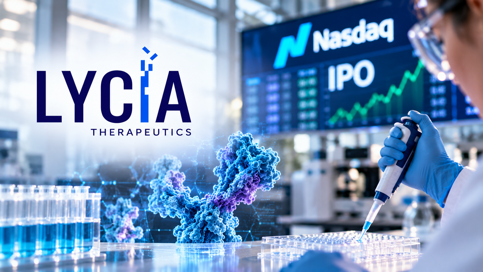 Lycia Therapeutics Targets $250 Million IPO as Biotech Market Rebounds